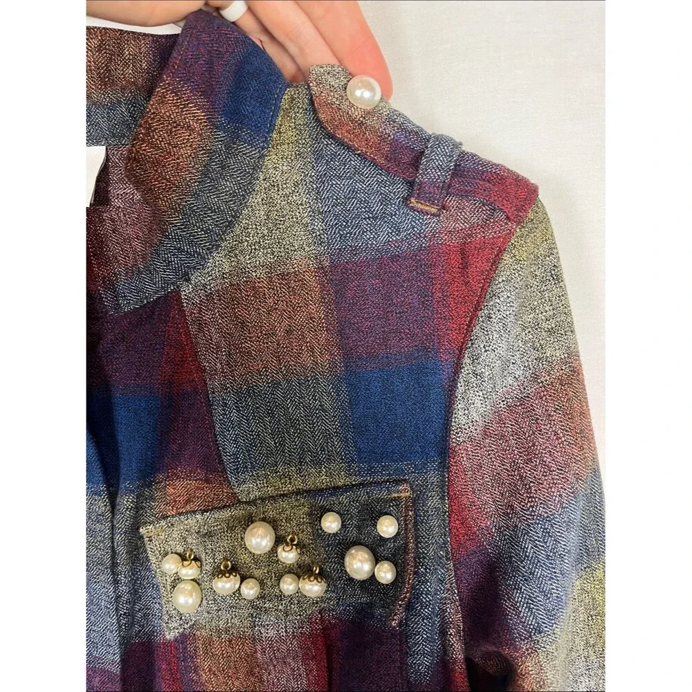 CAbi plaid faux
